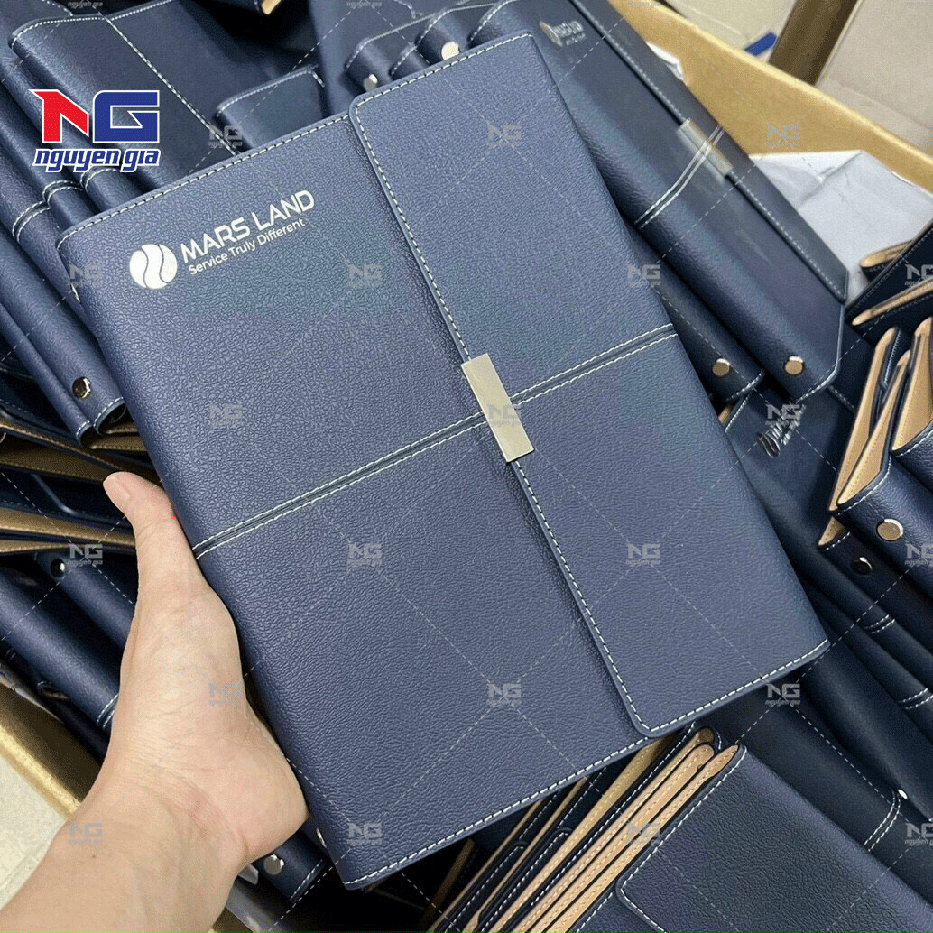 mẫu sổ bìa da đẹp