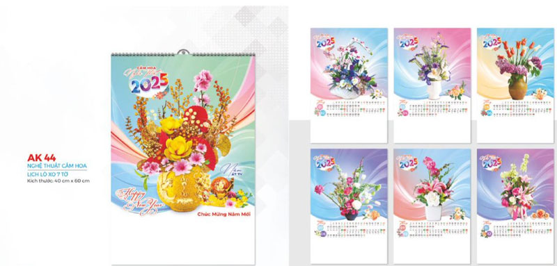 lịch treo tường AK 44 