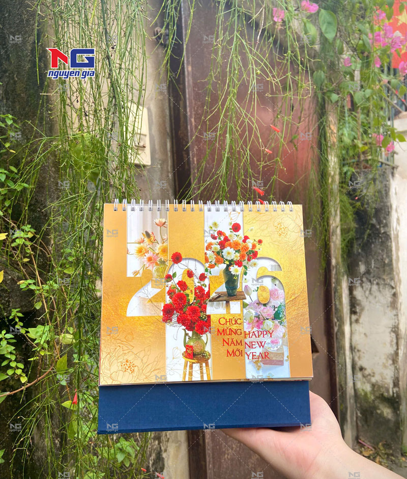 mẫu lịch bàn đẹp