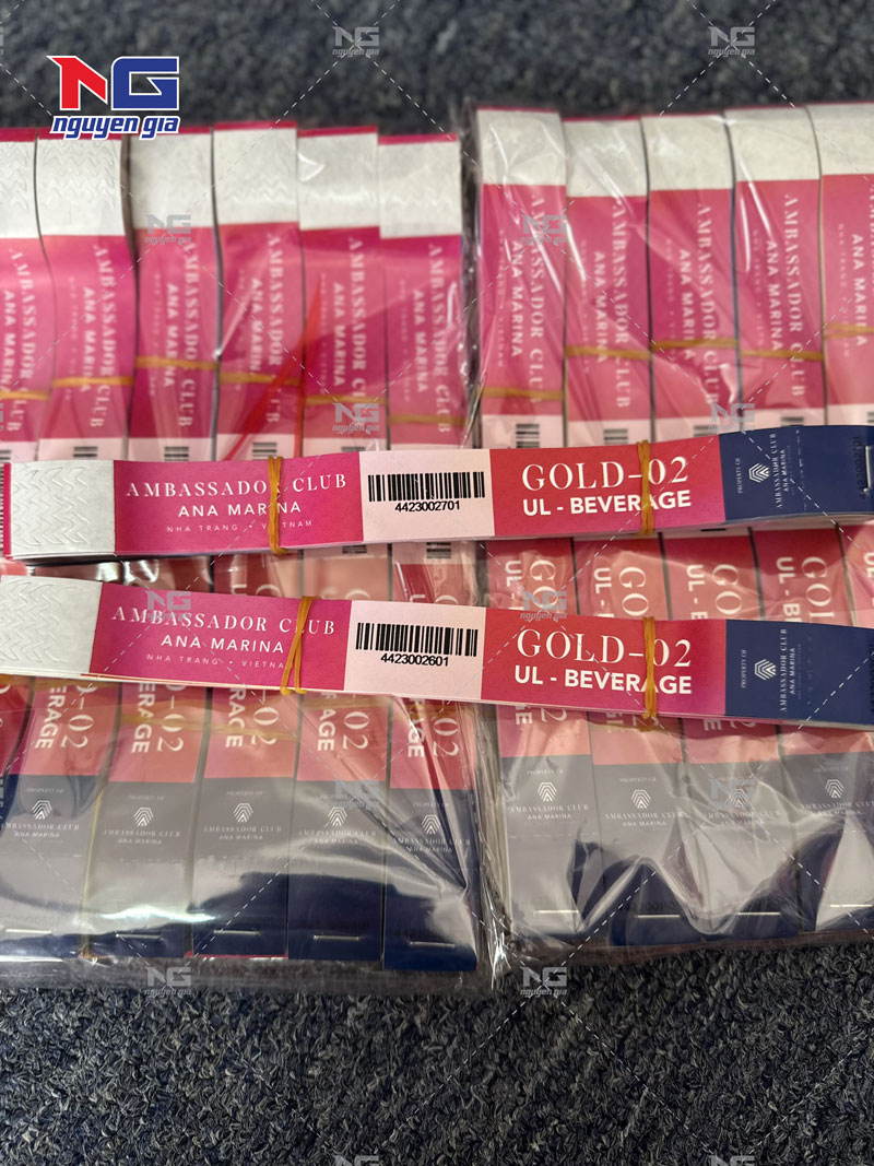 Vòng tay giấy tyvek 